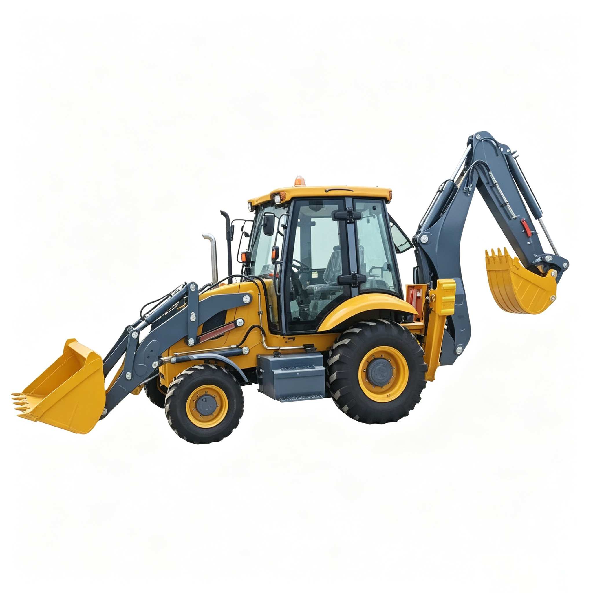 Экскаватор-погрузчик DX810